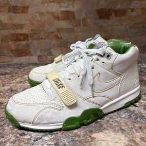Fragment Design X Nike Air Trainer 1 SP Mid White Chlorophyll Size 8.5